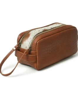 Leather Groomsmen Gift – Leather Toiletry Bag