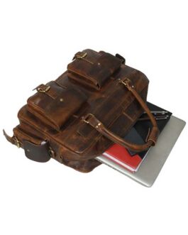 OFFICE BUFFALO LEATHER BRIEFCASE BAG’S