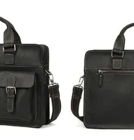 BRIEFCASE LEATHER BAG | SIDE LEATHER BAGS
