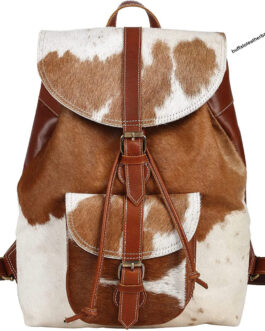 HAIRON LEATHER BACKPACK FOR COLLAGE