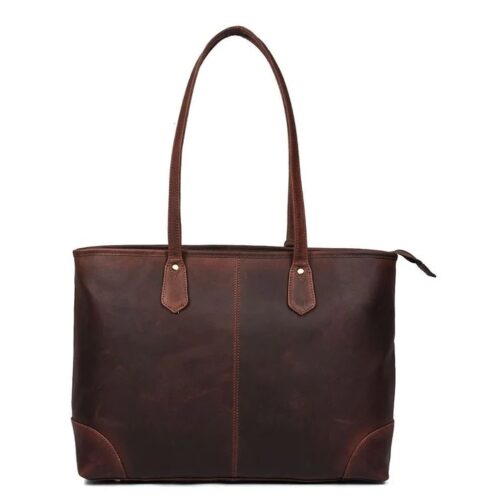 leather tote bag