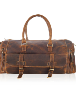 Shoe Duffel Leather Bag