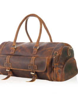 Shoe Duffel Leather Bag